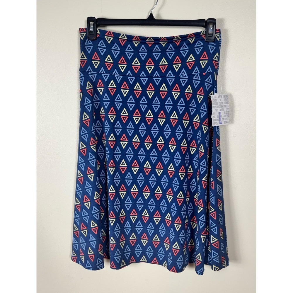 Womens Midi Swing Skirt Large Y2K Indie Retro Bohemian Festival New
